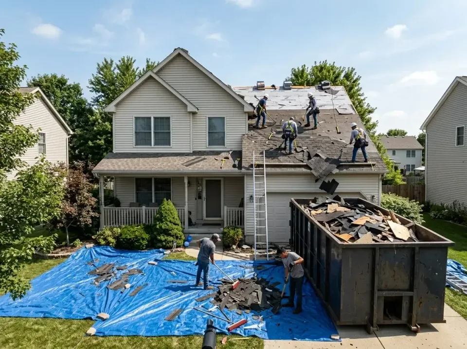 roof-replacement-debris-remova-004 — frequently asked questions, Cheapest Dumpster Rentals in Rio Pinar, FL